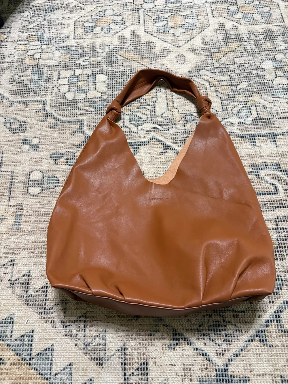 Elizabeth and James vegan knotted hobo bag
